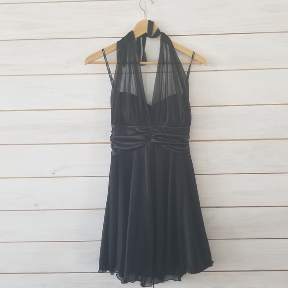 XOXO Dresses & Skirts - XOXO Black Halter Dress